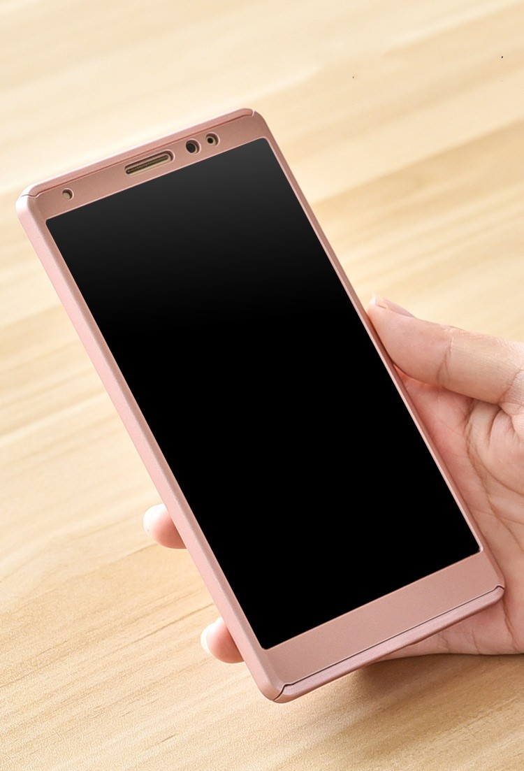 Case Huawei Mate 8 / Pre-order * เคสป้องกันมีฝาครอบเต็ม 360 องศา + กระจกนิรภัย *