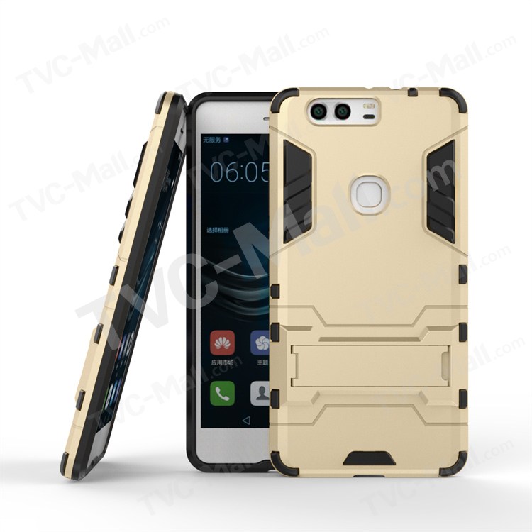 Case Huawei P9 Plus / Pre-order * เคส PC + TPU = เลเยอร์คู่คุ้มครอง ขาตั้ง *