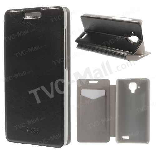 Case Lenovo A536 / Pre-order * ผิวหนังม้าเรียบ *