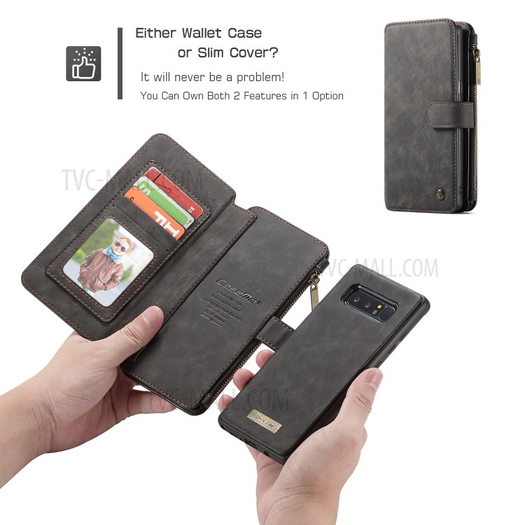 Case Samsung Galaxy Note 8 / Pre-order * CASEME แยกออกจากกันได้ 2-in-1 กระเป๋าสตางค์ *
