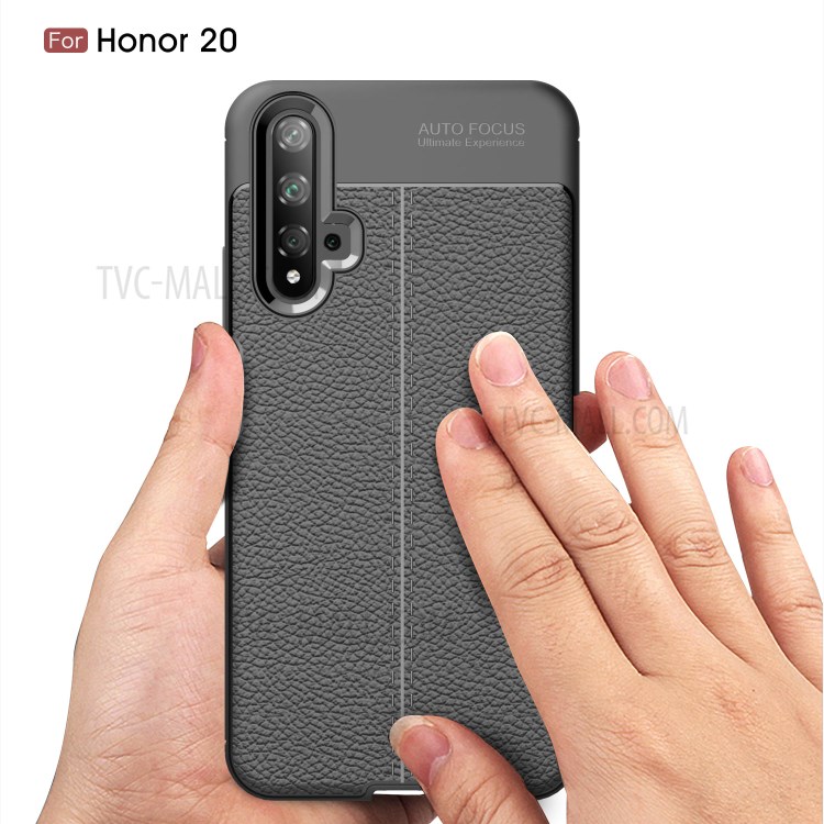 Case Huawei Nova 5T / Pre-order * เคสผิวลิ้นจี่เนื้อ TPU *