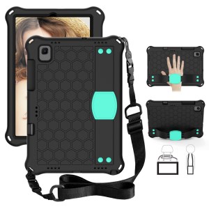 Case Samsung Galaxy Tab A7 (2020)/ Pre-Order * เคส EVA เนื้อรังผึ้ง Kickstand พร้อมสายคล้องไหล่ *