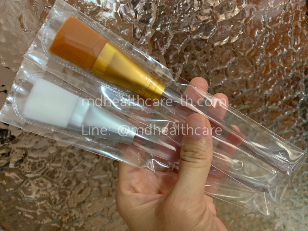 แปรงมาร์คหน้า - ขนาดกลาง M 17.5cm.***งานคัดเกรดสวย ขนแปรงนุ่ม แน่น ไม่บาดผิว เกรดA