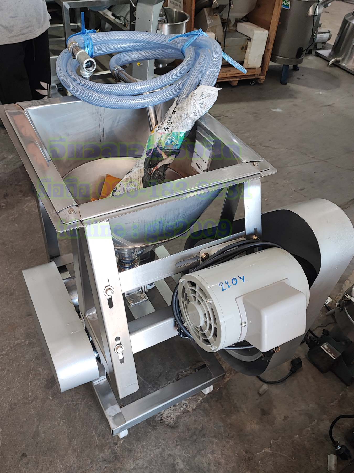 เครื่องโรยเส้นขนมจีนโครงสแตนเลส