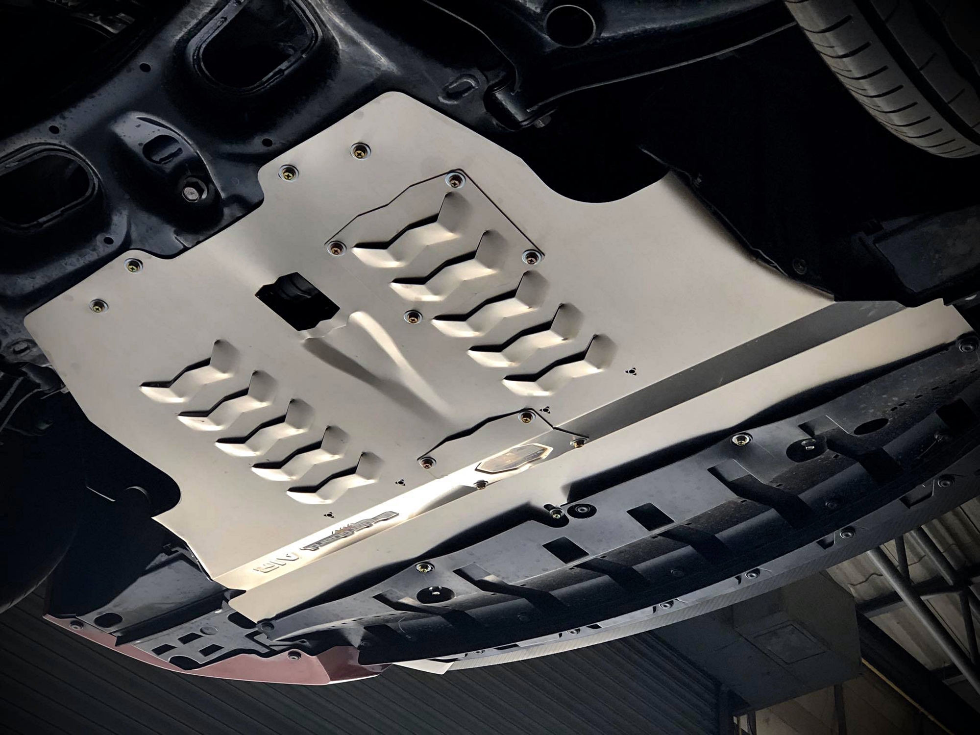 แผ่นปิดกันกระแทกใต้ห้องเครื่อง อันเดอร์การ์ด ( UnderGuard ) HONDA CITY 2020-2022