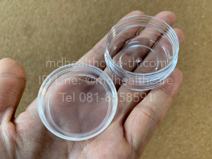 กระปุกครีม กระปุกพลาสติก 10กรัม (10ชิ้น/ชิ้นละ3บาท)
