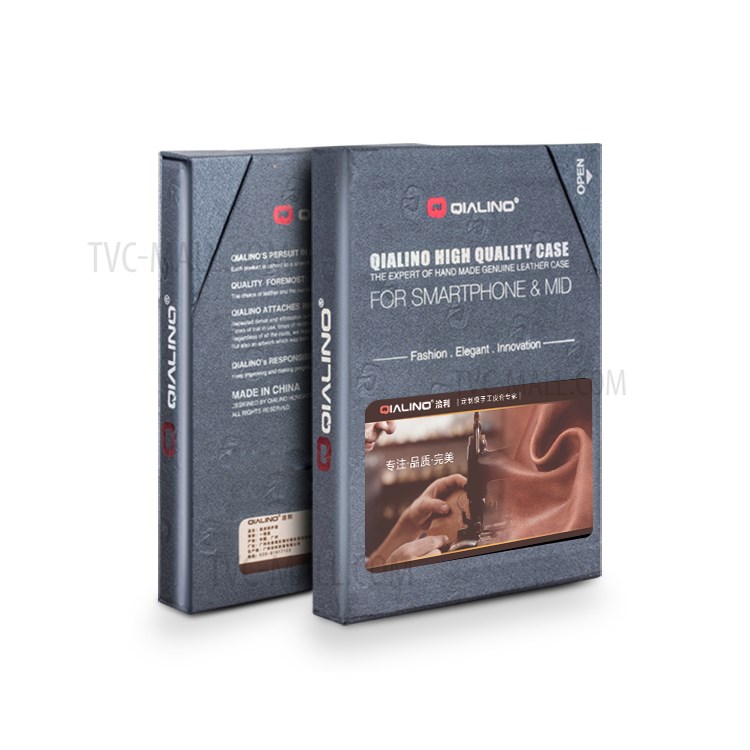 Case iPhone X, iPhone XS # Pre-Order * QIALINO สร้างขึ้นจากหนังวัวแท้ชั้นบนพรีเมี่ยมหนังแท้คุณภาพดีฝีมือประณีต *