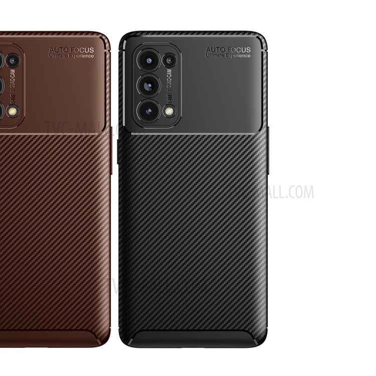 Case OPPO Reno5 Pro / Reno5 Pro 5G # Pre-Order * เคสโทรศัพท์ TPU เนื้อคาร์บอนไฟเบอร์กันกระแทก *