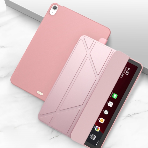 Case iPad Air 5 # Pre-Order * เคสหนัง PU แบบพับได้หลายชั้นพร้อมที่วาง & Sleep / Wake-up *