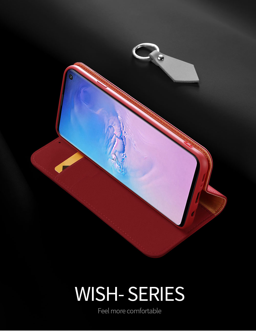 Case Samsung Galaxy S10 / Pre-Order * DUX DUCIS นี้มีสไตล์ธุรกิจที่เรียบง่ายและโครงสร้างที่บางเฉียบ หนังแท้ที่คัดสรรมาอย่างดี *