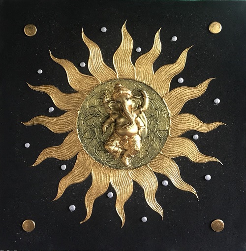 ภาพมงคล ขนาด 60 x 60 cm. ลาย 040