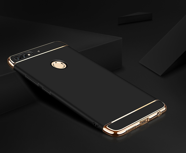 Case Huawei Y7 Pro 2018 / Pre-order * 3-in-1 คุ้มครอง วัสดุโพลีคาร์บอเนตพรีเมี่ยม *