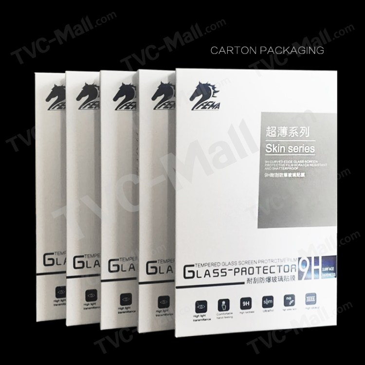 กระจกนิรภัย Huawei P9 / Pre-order * FEMA 3D โค้งขนาดเต็มหน้าจอ ขั้นตอนการพิมพ์ผ้าไหม *