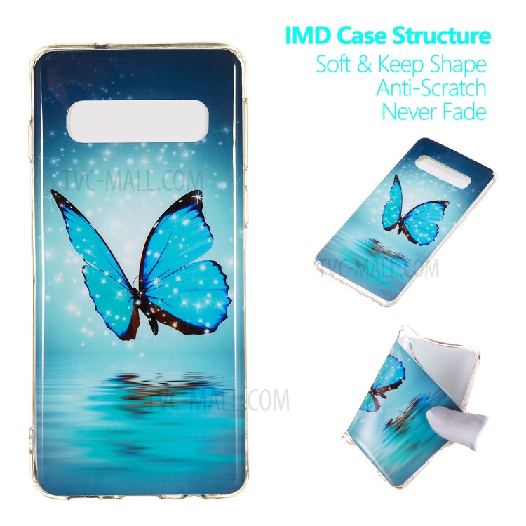 Case Samsung Galaxy S10 / Pre-Order * รูปแบบการส่องสว่างแบบเรืองแสงปก TPU เอฟเฟกต์แสงส่องสว่างพิเศษตัวเรือนจะเรืองแสงในที่มืด *