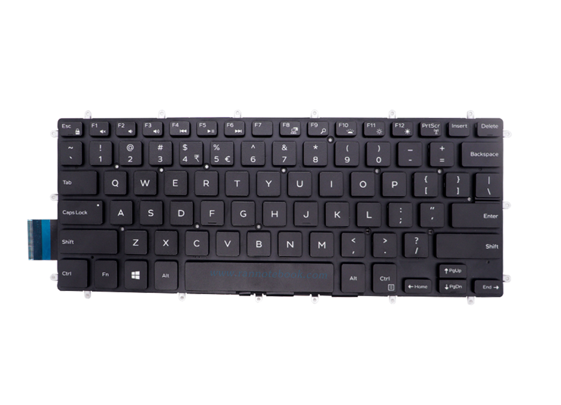 Keyboard Notebook Dell Inspiron 7380 แท้ศูนย์ประกัน Dell