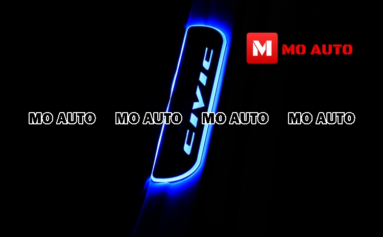 สคับเพลท LED ไฟวิ่ง สำหรับ CIVIC FC / FK 2016-2021