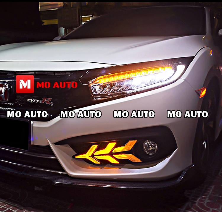 ไฟ Daylight CIVIC FC ทรง AUDI Style