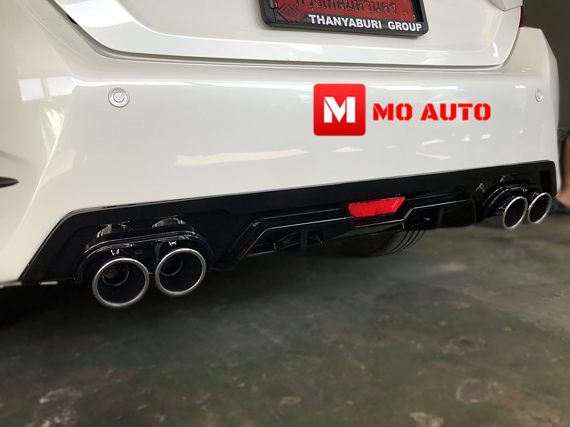 Diffuser ทรง Sport พร้อมปลายท่อหลอก CIVIC FC 2016-2021