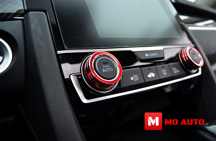 ครอบปุ่มปรับแอร์ CIVIC FC/FK