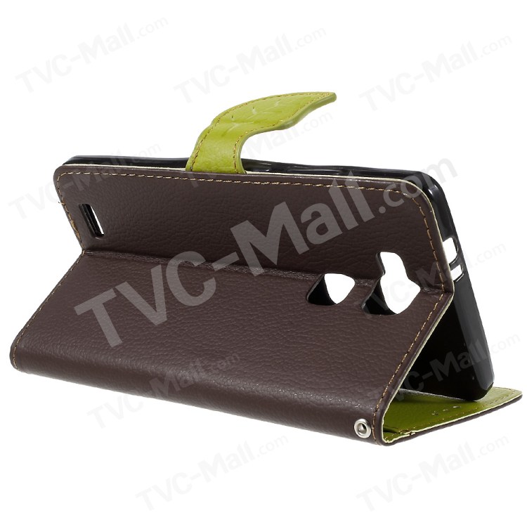 Case Huawei Mate 8 / Pre-order * ใบไม้ เคสหนัง PU ซองหนังกระเป๋าสตางค์ *