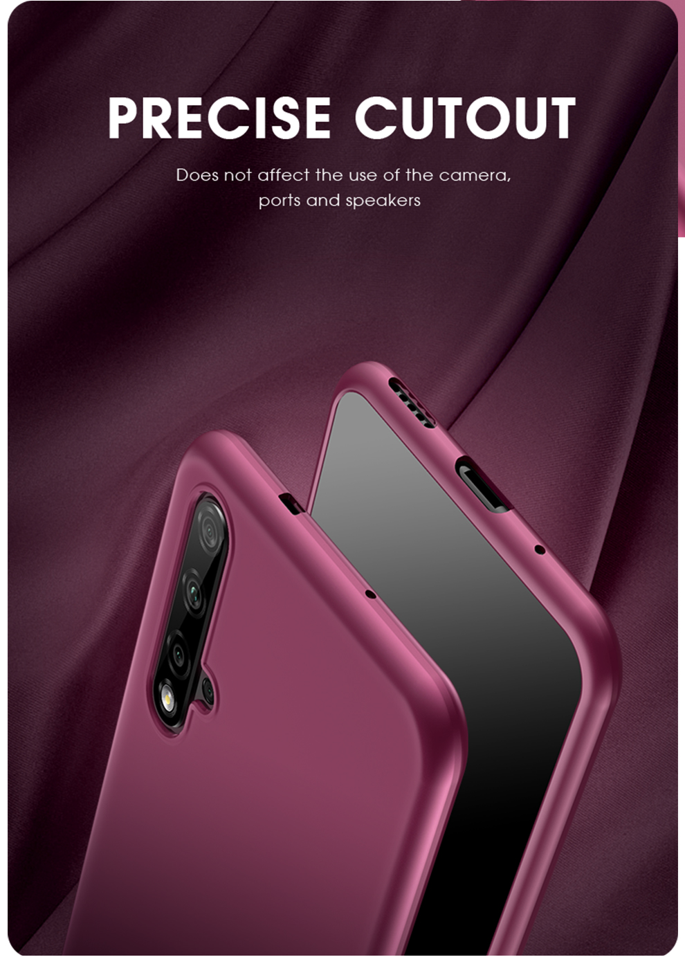 Case Huawei Nova 5T / Pre-order * X-LEVEL Guardian Series Matte TPU *