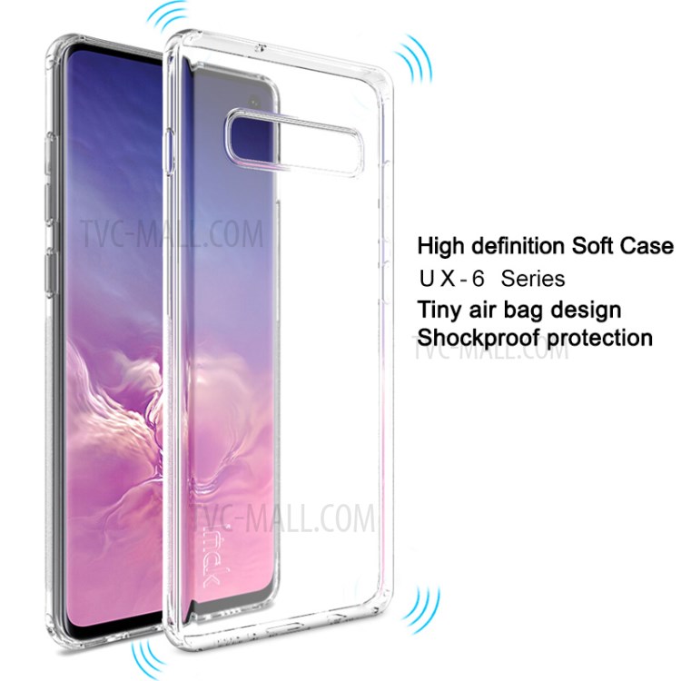 Case Samsung Galaxy S10 / Pre-Order * IMAK UX-Series 6 วัสดุ TPU ระดับพรีเมี่ยมมีความยืดหยุ่นสูงไม่เสียรูปกระแทก 4 มุม *