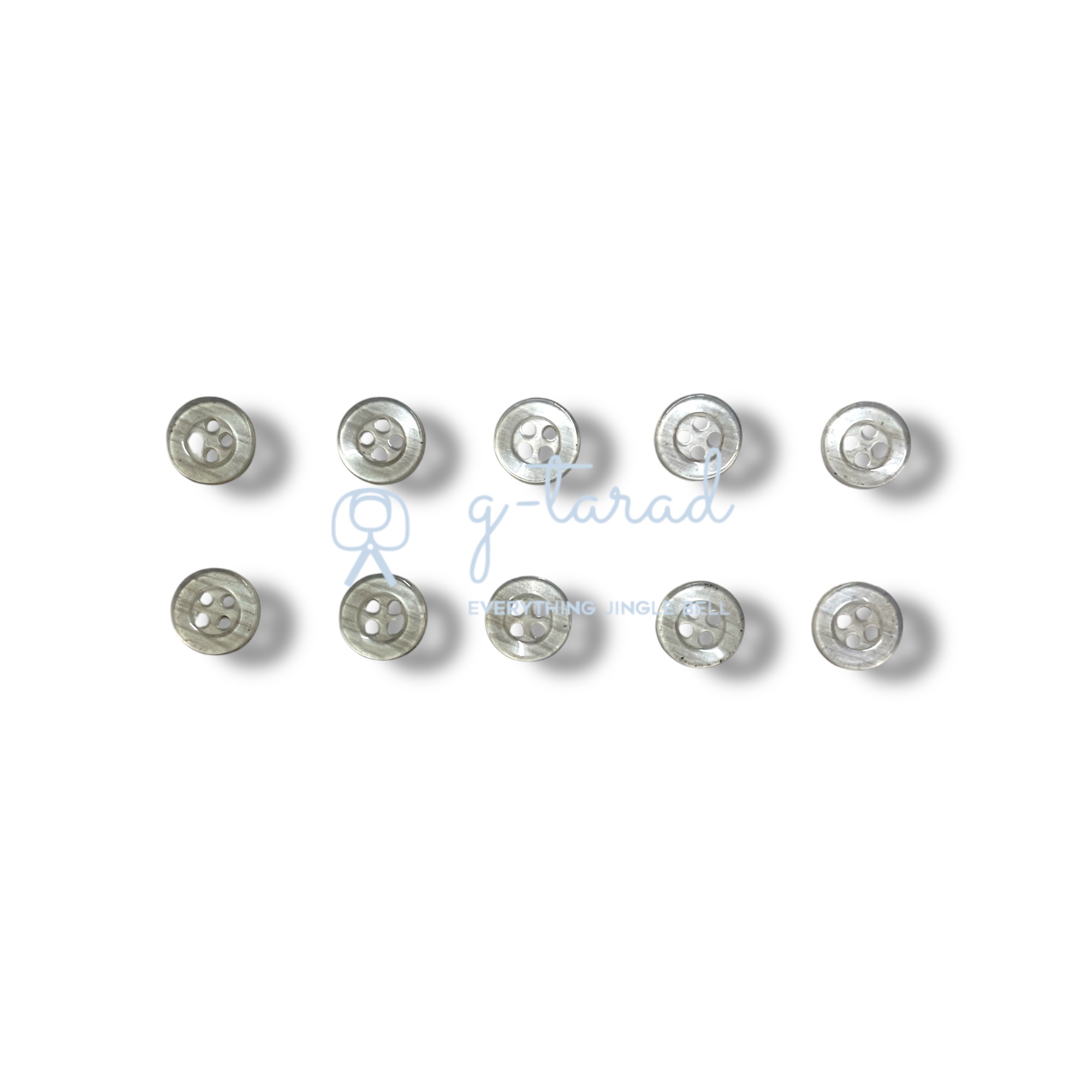 อะไหล่สำรอง - กระดุมขาว เสื้อนักเรียน