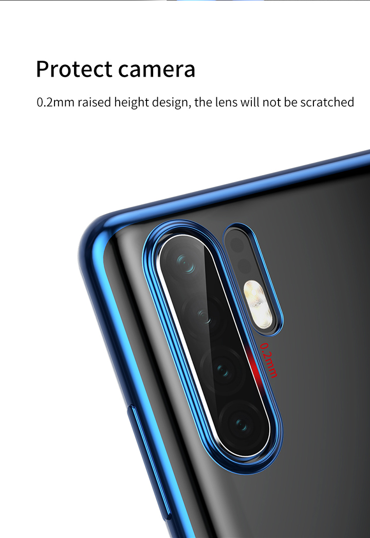 Case Huawei P30 Pro / Pre-Order * Baseus ส่องแสงทำจากวัสดุ TPU พรีเมี่ยมที่มีความโปร่งใสและการออกแบบที่บางเฉียบ *