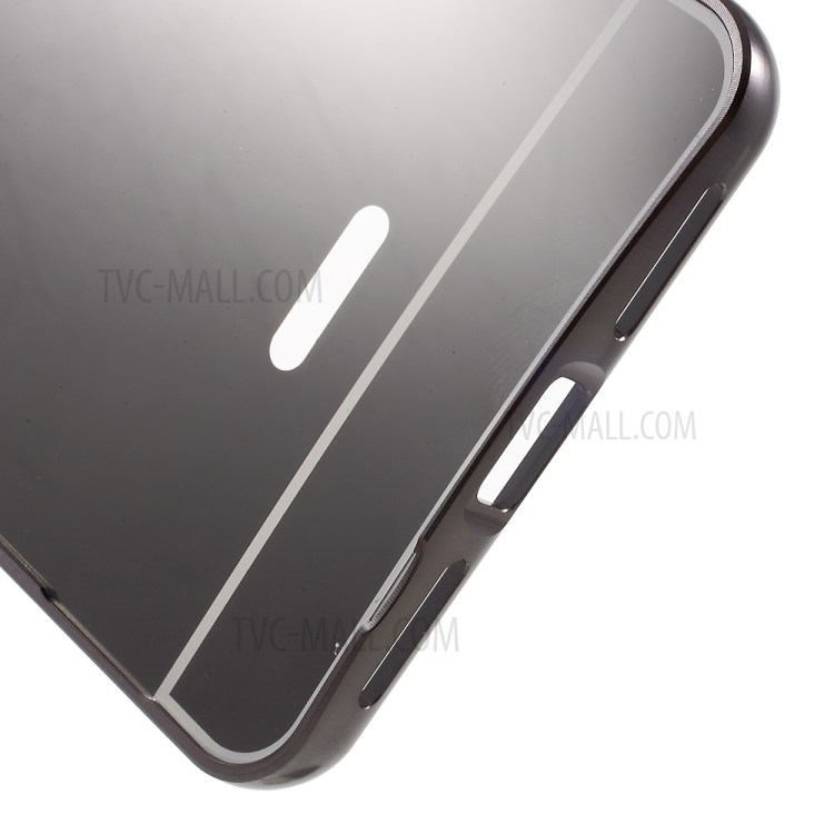 Case Huawei Mate 9 / Pre-order * 2 in 1 กรอบกันชนโลหะ แผ่นหลังที่มีพื้นผิวเหมือนกระจก *