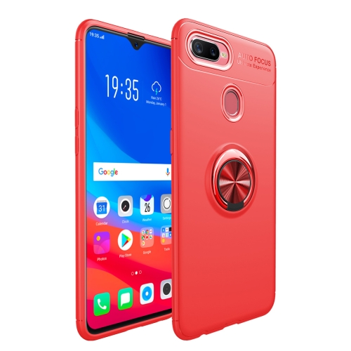 Case OPPO F9 / Pre-Order * lenuo เคส TPU กันกระแทกสำหรับ พร้อมตัวยึด *