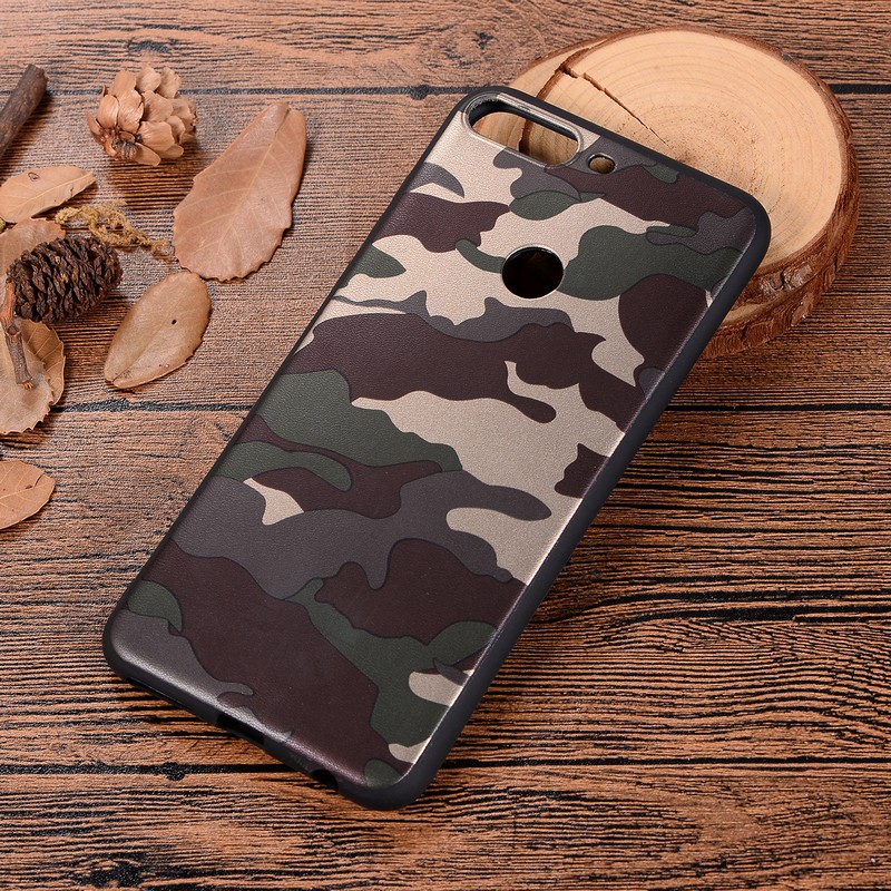 Case Huawei Y7 Pro 2018 / Pre-order * เคส TPU ลายพรางไฮบริด *