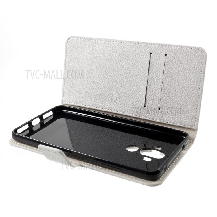 Case Huawei Mate 9 / Pre-order * ผิวเนื้อลิ้นจี่ สายรัดแม่เหล็กสามารถย้อนกลับได้ *