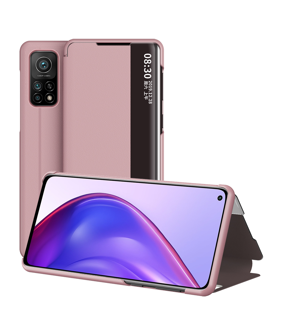 Case Xiaomi Mi 10T 5G / Mi 10T Pro 5G / Pre-order * เคส View Window Flip ทำจากวัสดุหนัง PC + PU หน้าต่างโปร่งแสงเพื่อให้ดูข้อมูลได้ง่าย *