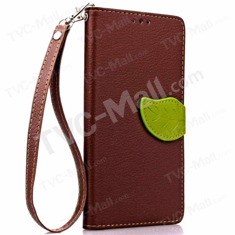 Case Huawei P9 Plus / Pre-order * หนัง PU รูปร่างใบไม้ปิดแม่เหล็ก *