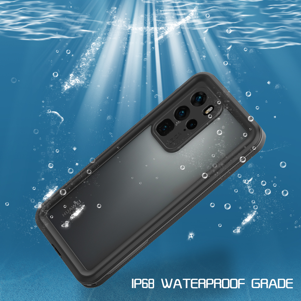 Case Huawei P40 Pro / Pre-order * SHELLBOX เคสใสกันน้ำ หน้าจอและด้านหลังที่คมชัดเหมาะสำหรับการถ่ายภาพและวิดีโอใต้น้ำ *