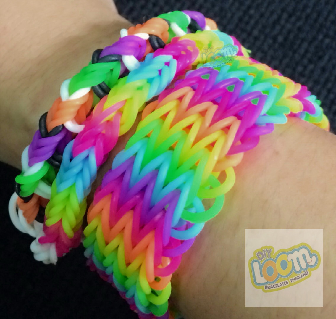 หนังยางถักซิลิโคน loom bands รุ่นนี้ขายดีที่สุด