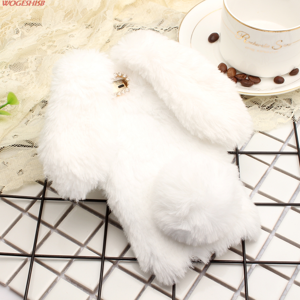 Case Huawei GR5 / Pre-order * เคสขนนุ่มน่าสัมผัสเคลือบ Rhinestone TPU *