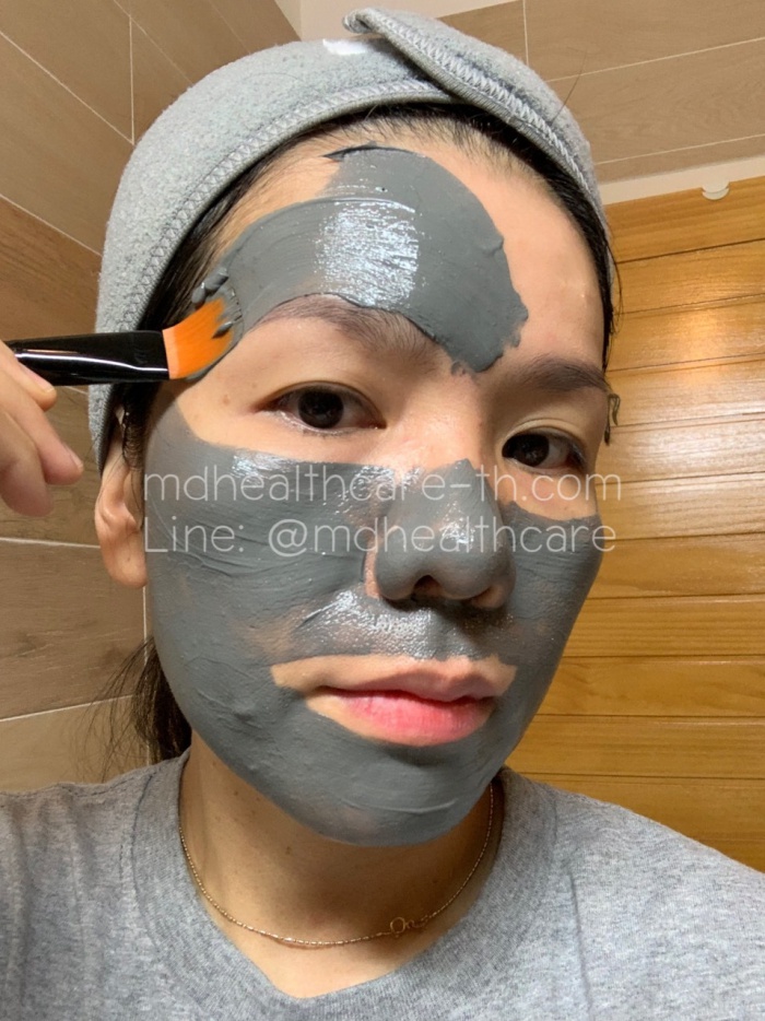 แปรงมาร์คหน้า - ขนาดกลาง M 17cm.***งานคัดเกรดสวย ขนแปรงนุ่ม ไม่บาดผิว เกรดA