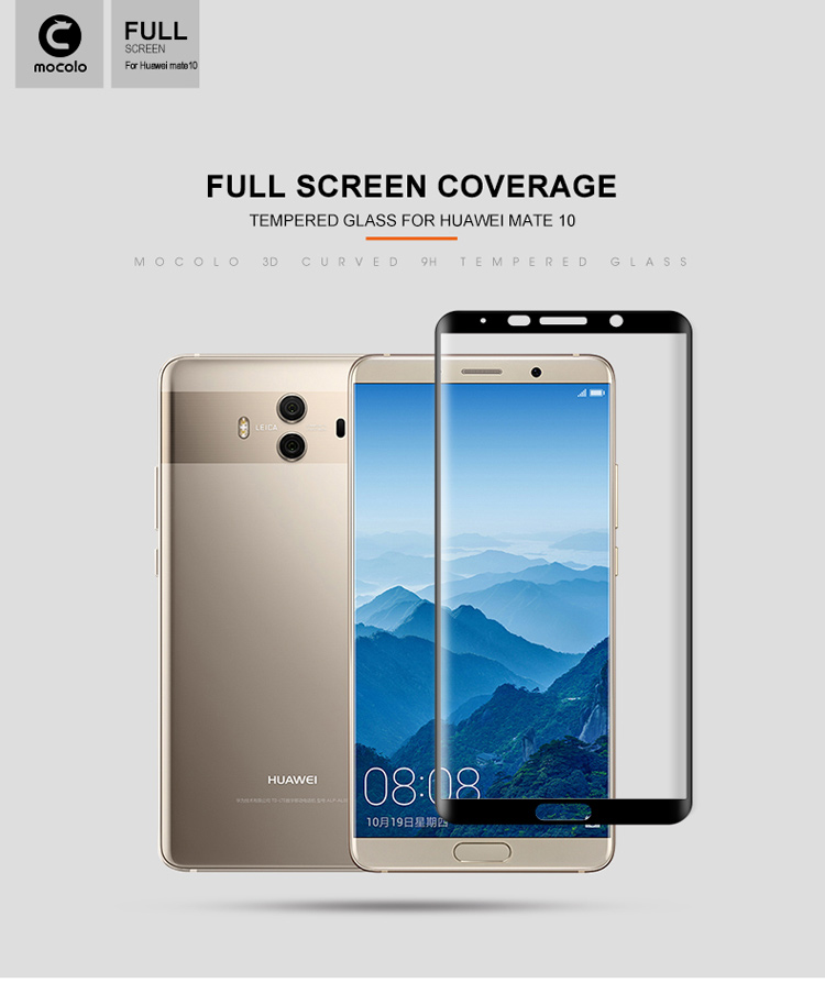 กระจกนิรภัย Huawei Mate 10 / Pre-order * MOCOLO ผลิตจากวัสดุแก้วอาซาฮี *