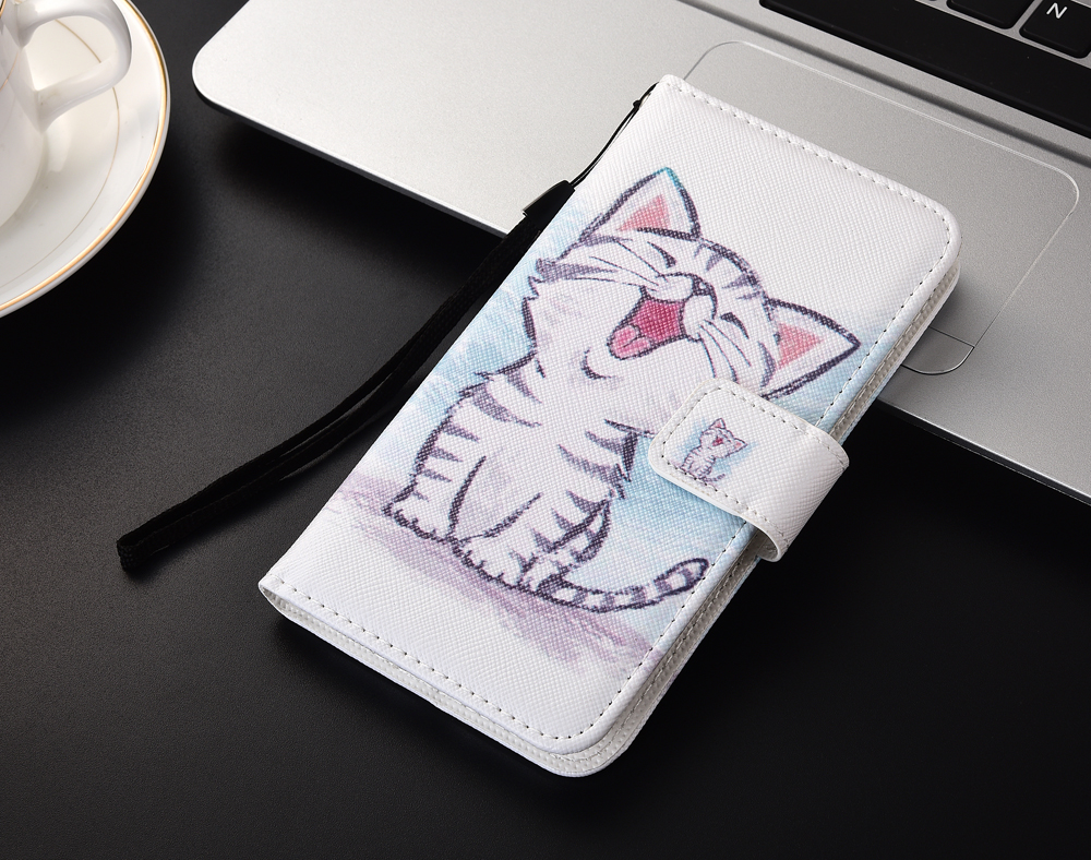 Case Huawei Y7p / Pre-Order * เคสกระเป๋าสตางค์พลิกหนัง ลายการ์ตูนนารัก *