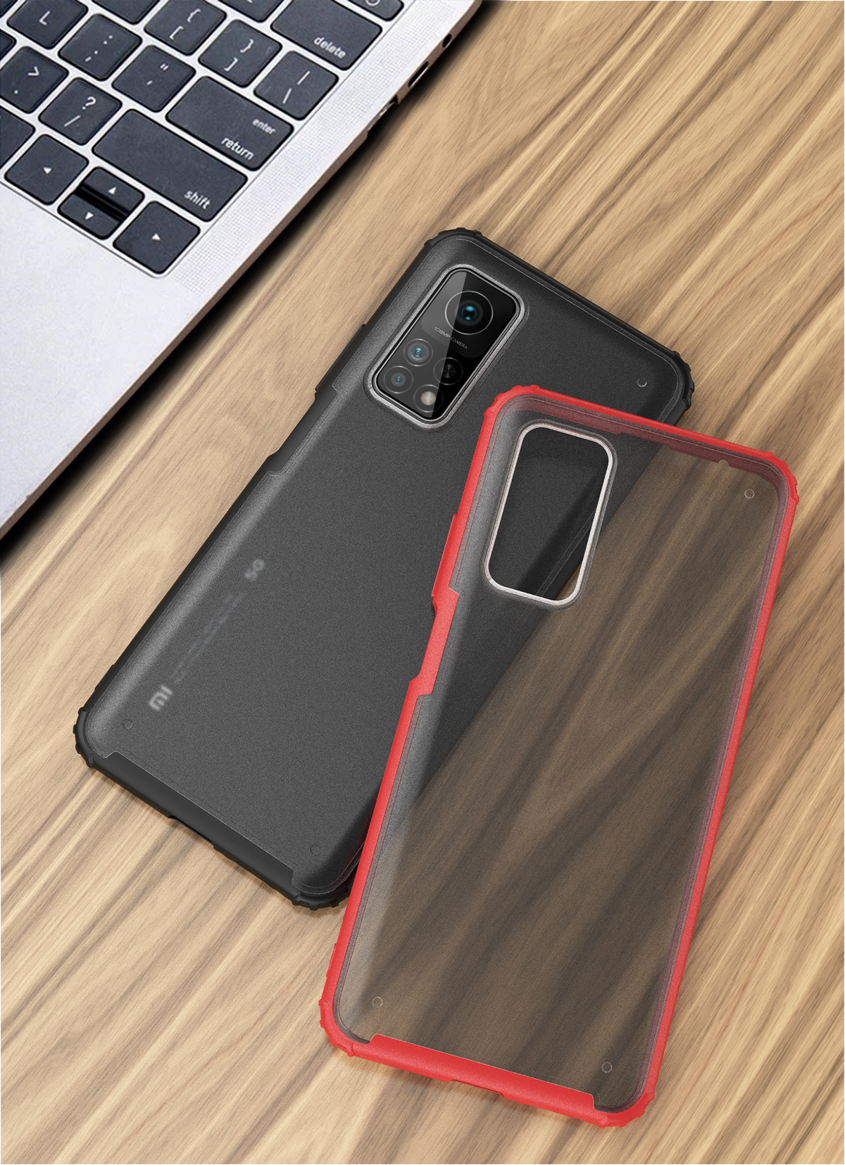 Case Xiaomi Mi 10T Pro 5G / Pre-order * Armor Series Matte PC + เคสโทรศัพท์ไฮบริด TPU *