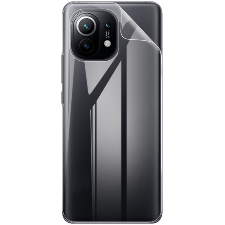 ฟิล์มกันรอยด้านหลัง Xiaomi Mi 11 5G # Pre-Order * 2 ชิ้น IMAK 0.15 มม. ตัวป้องกันหน้าจอโค้งเต็มรูปแบบฟิล์มกันรอยหลัง Hydrogel *