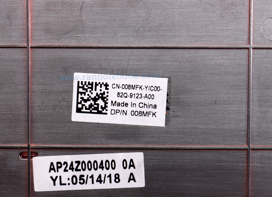 บอดี้ล่าง Dell Latitude 3490 Bottom Base Dell 3490 ฐานล่าง ฝาล่าง กรอบล่าง Dell 3490