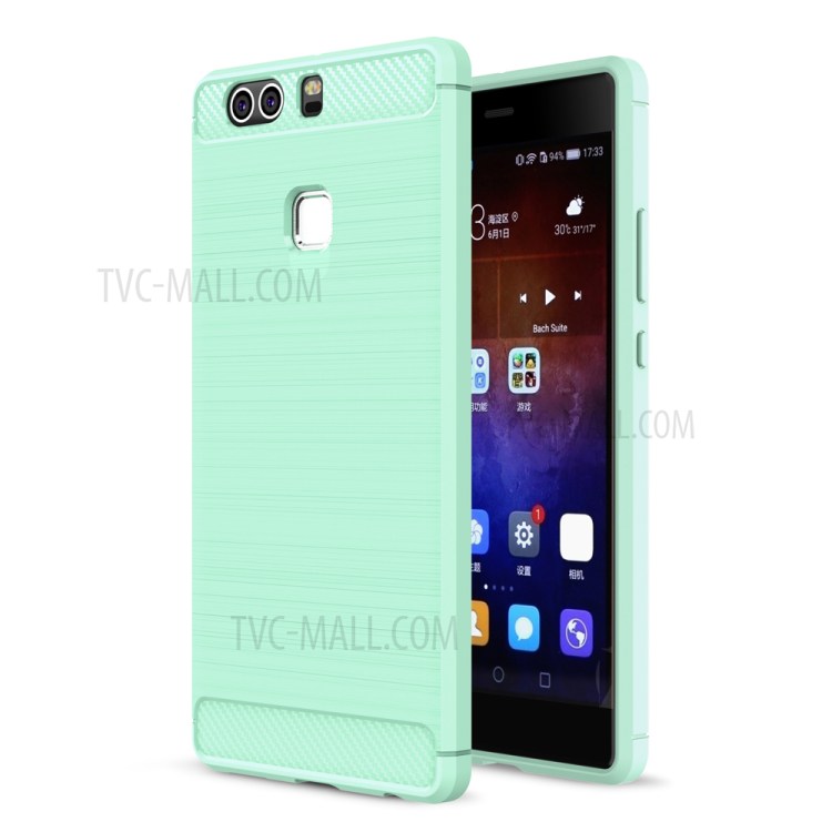 Case Huawei P9 Plus / Pre-order * คาร์บอนไฟเบอร์ Brushed TPU *