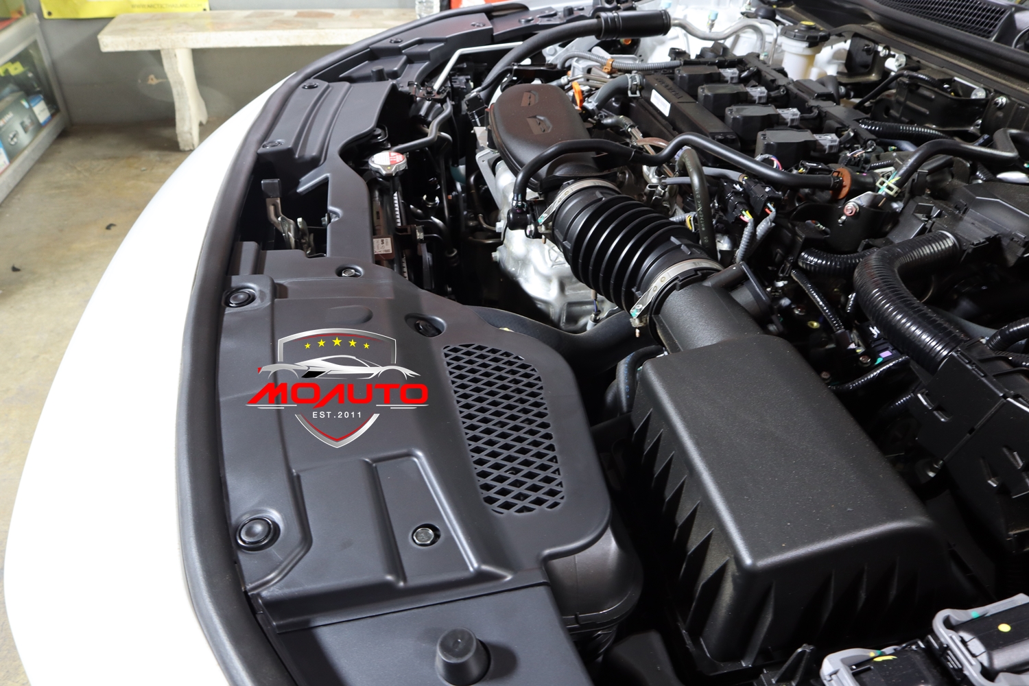 แผ่นปิดข้างเครื่อง 6 ชิ้น สำหรับ CIVIC FE 1.5 TURBO เท่านั้น