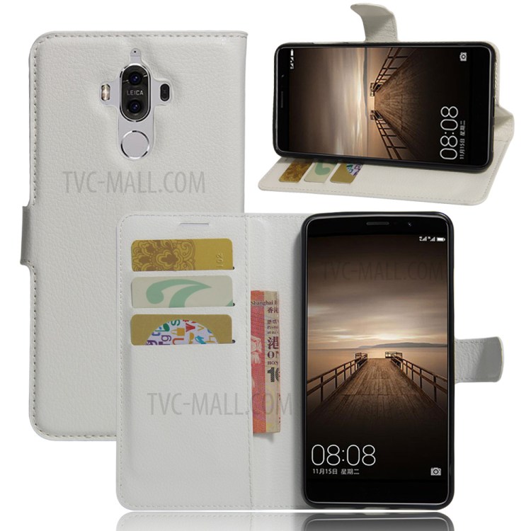 Case Huawei Mate 9 / Pre-order * เคสผิวลิ้นจี่ กระเป๋าสตางค์ซองหนัง PU *