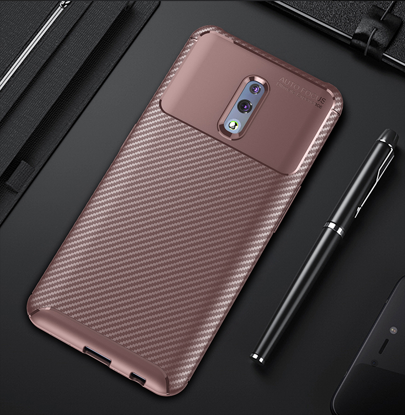 Case OPPO Reno / Pre-order * เคสคาร์บอนไฟเบอร์เนื้อ TPU ป้องกันอ่อนนุ่มยืดหยุ่นและทนทาน *