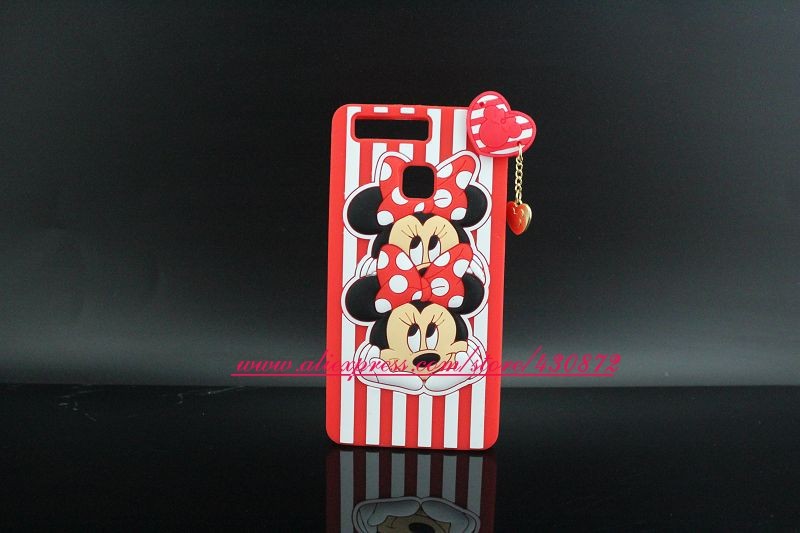 Case Huawei P9 Lite / Pre-order * 3D แฟชั่นการ์ตูนซิลิคอน *