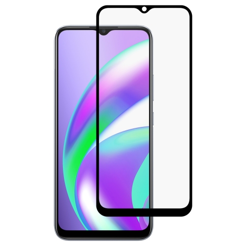 กระจกกันรอย Realme C12 / Pre-order * ฟิล์มกระจกนิรภัยเต็มจอกาวเต็ม *