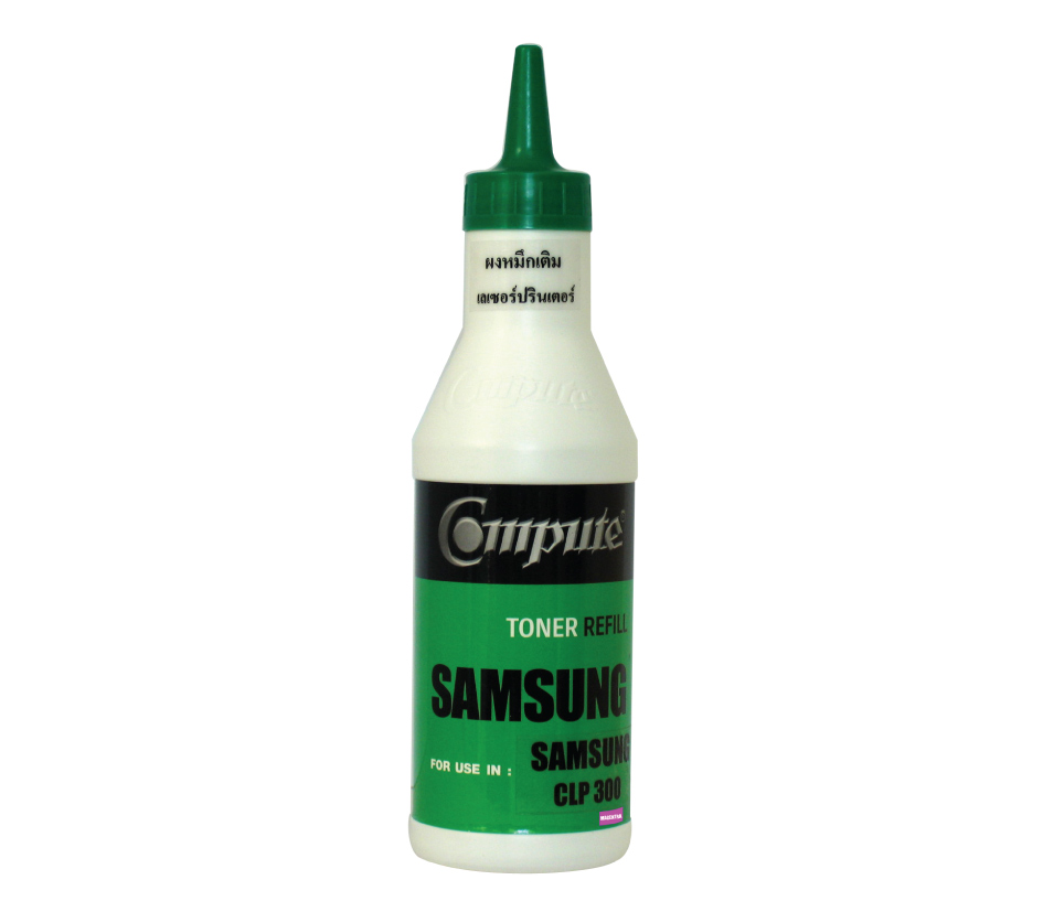 ผงหมึกเติม Samsung CLP-M300A คอมพิวท์ Refill Toner (Magenta)